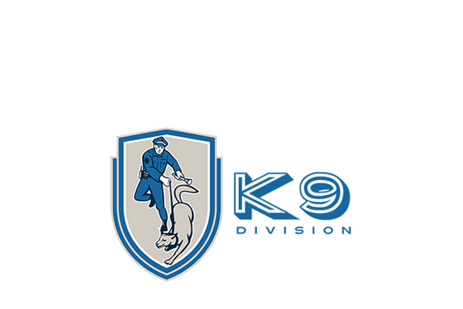 K9 Division Logo in Logo Templates - product preview 8