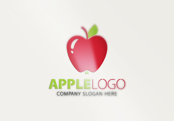 Apple Logo in Logo Templates - product preview 3