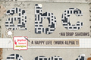 A Happy Life {worn and torn alpha 1}