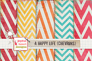 A Happy Life {chevrons}