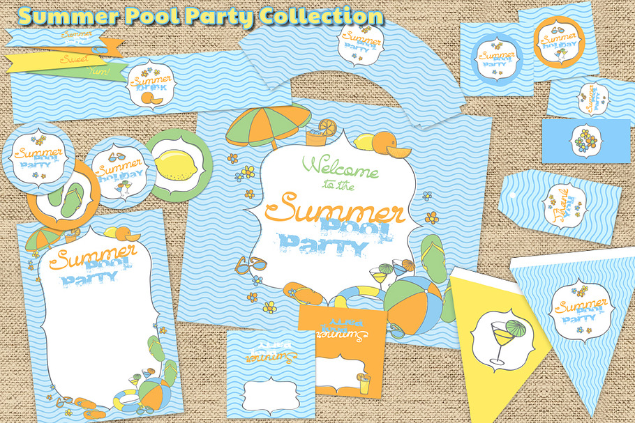 Summer Pool Party Collection