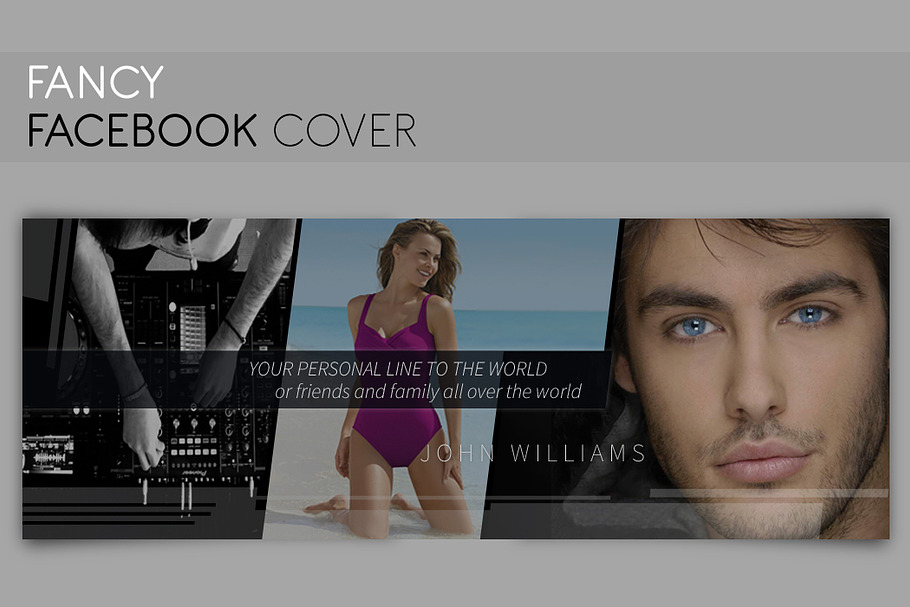 Facebook Cover - Fancy in Facebook Templates - product preview 8