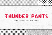 Thunder Pants Typeface