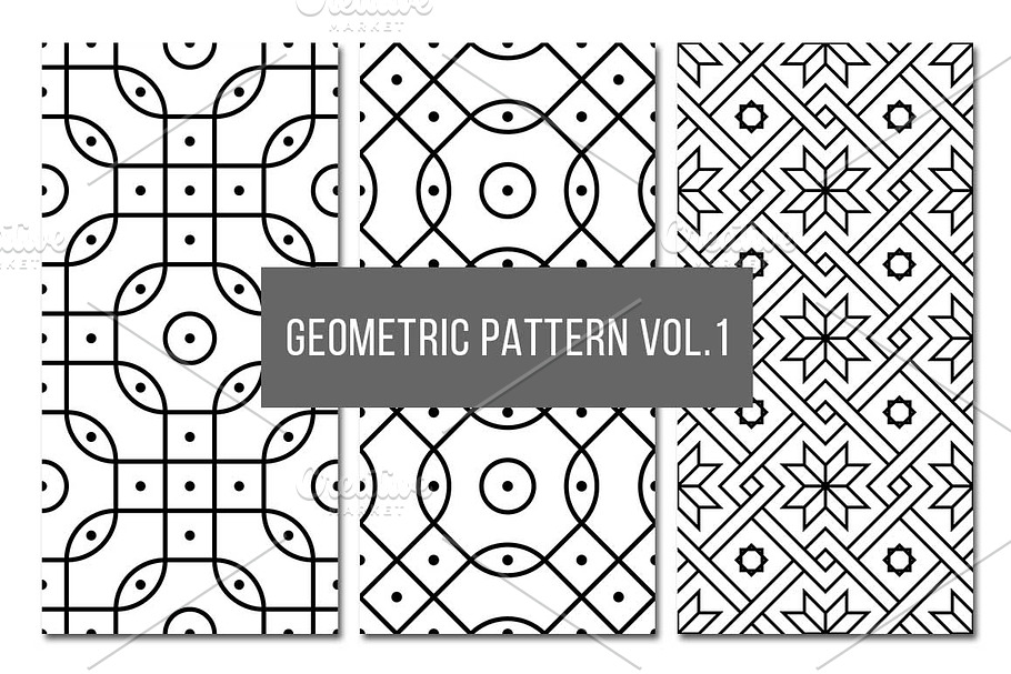 Seamless Geometric Pattern Vol 1 in Patterns - product preview 8