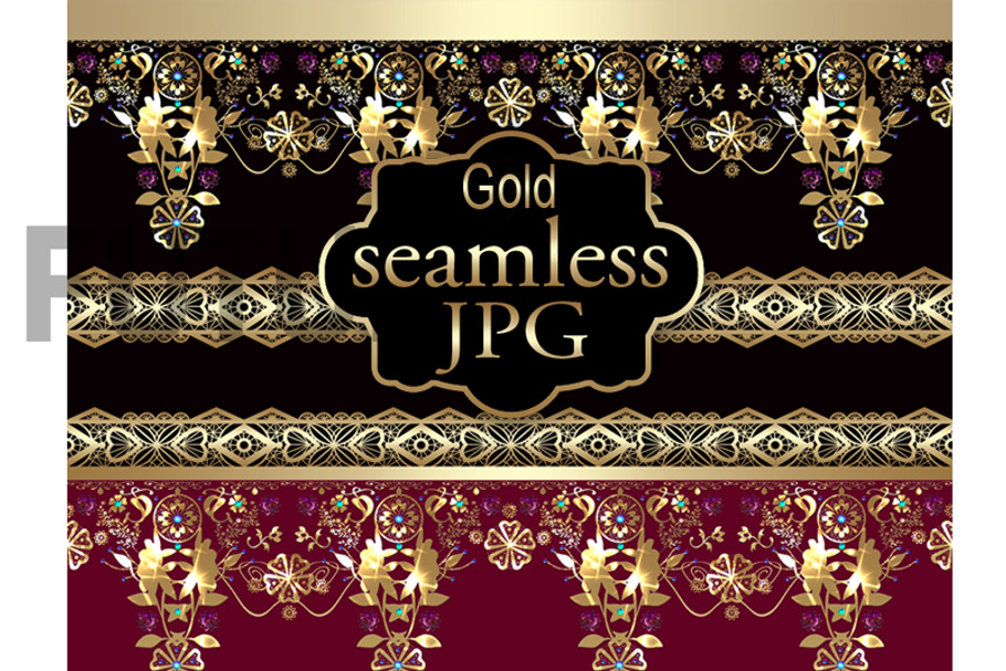 Gold lace in Patterns - product preview 8