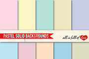Pastel Solid Background Paper