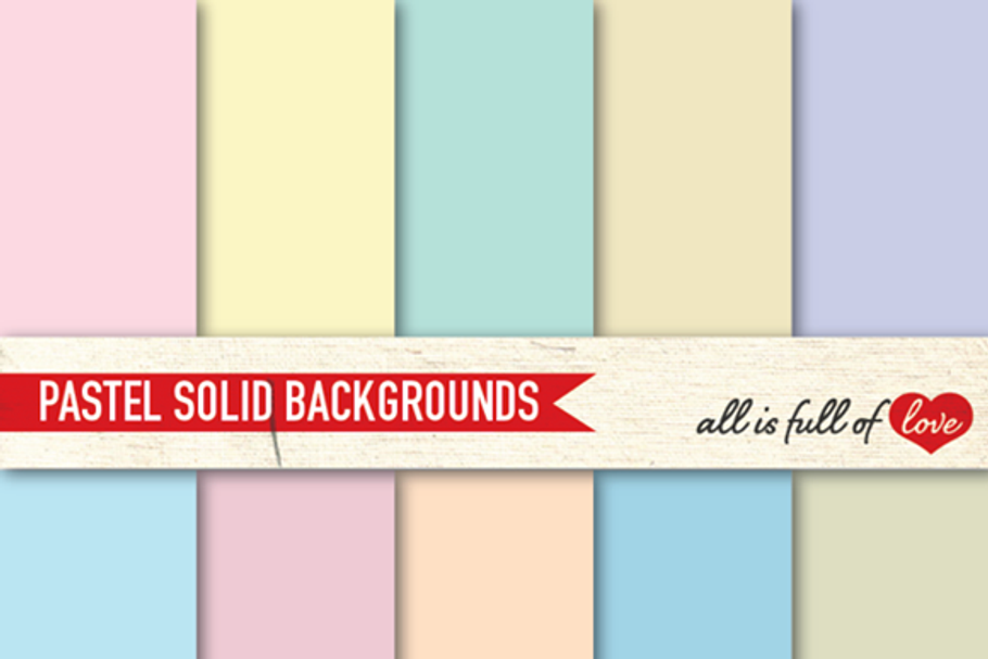 Pastel Solid Background Paper in Patterns - product preview 8