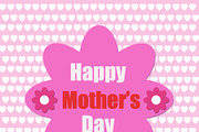 Mother's Day Flower Badge