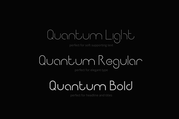 Quantum in Sans-Serif Fonts - product preview 1