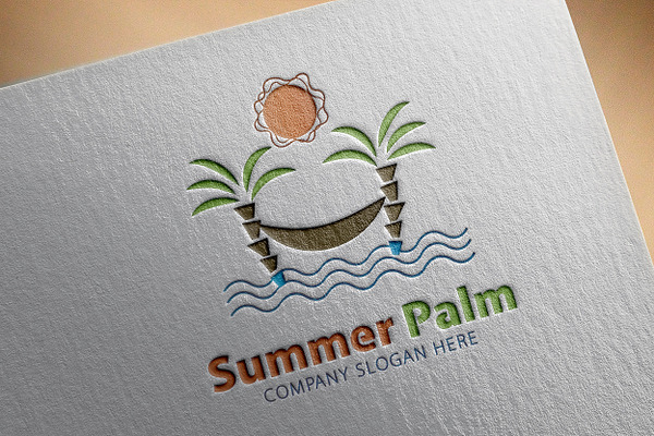 Summer Palm Logo