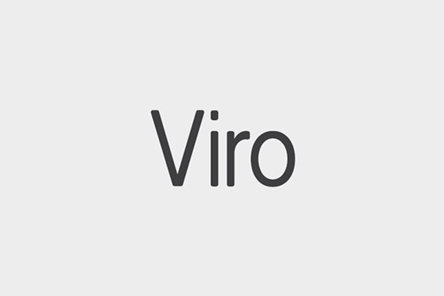 Viro in Sans-Serif Fonts - product preview 8