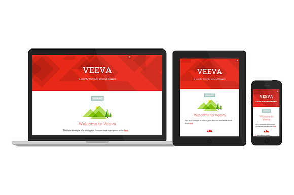 Veeva in WordPress Blog Themes - product preview 1