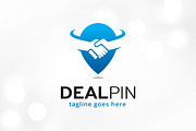 Deal Pin Logo Template
