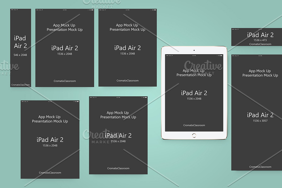 Ipad-Air-2-App-Presentation-Mock-Up in Mobile & Web Mockups - product preview 8