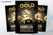The Solid Gold Awards Flyer Template