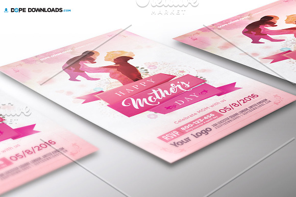 Mother’s Day Flyer Template in Flyer Templates - product preview 2