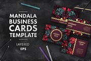 Mandala business card 009