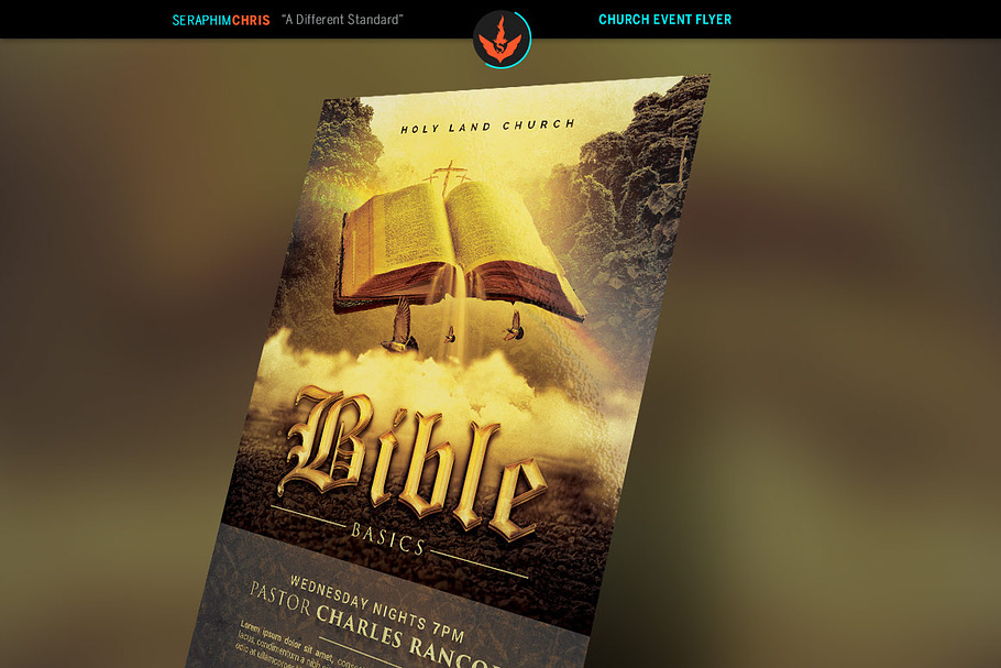 Bible Study Flyer Template