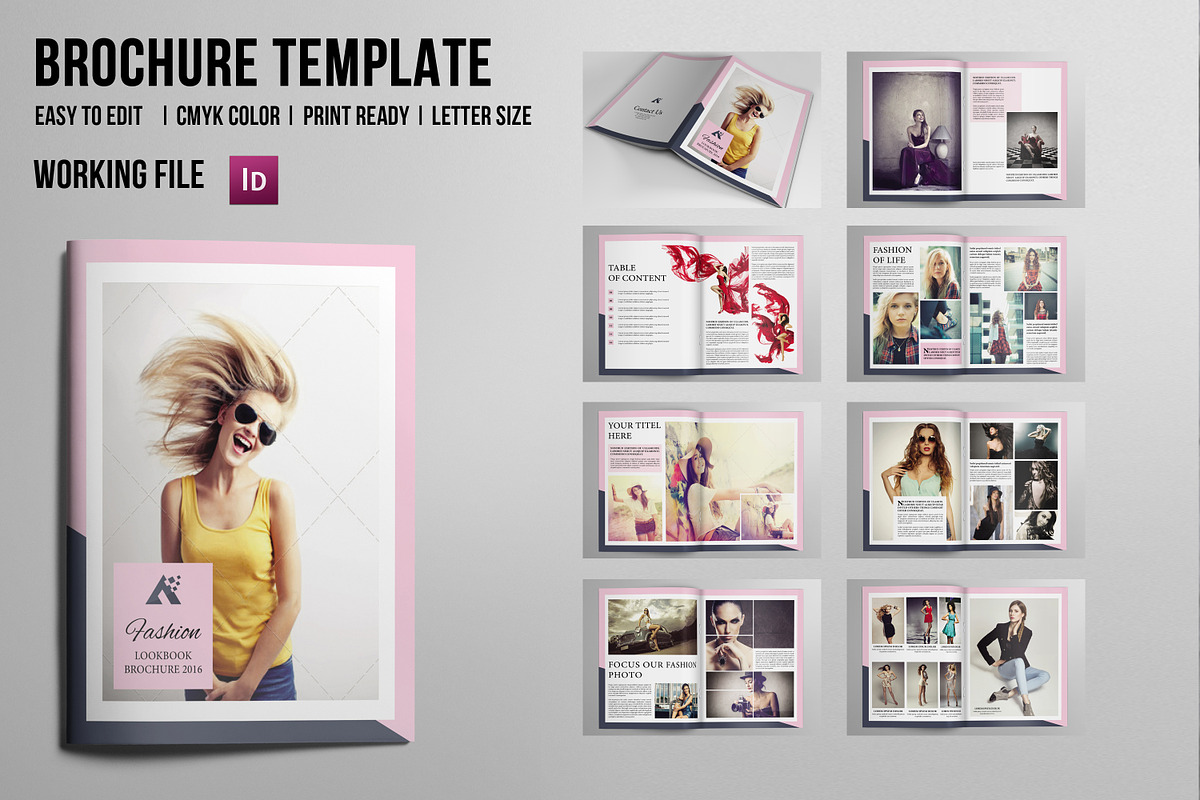 Fashion Photography Magazine-486 in Magazine Templates - product preview 8