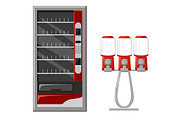Vending machine vector Illustration 