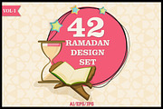 Ramadan Kareem Design Set Vol - 1