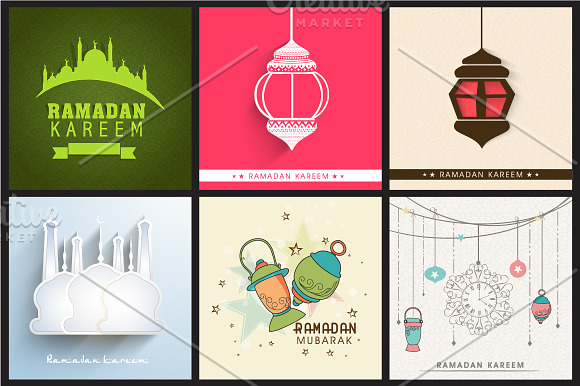 Ramadan Kareem Design Set Vol - 1 in Illustrations - product preview 4