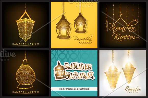 Ramadan Kareem Design Set Vol - 2 in Illustrations - product preview 1