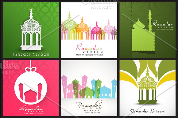 Ramadan Kareem Design Set Vol - 2 in Illustrations - product preview 3