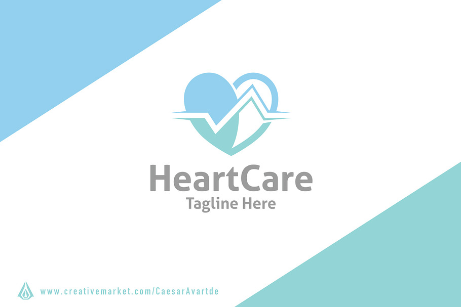 Heart Care Logo Template in Logo Templates - product preview 8