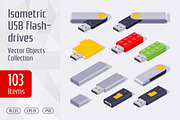 Isometric USB Flash Drives