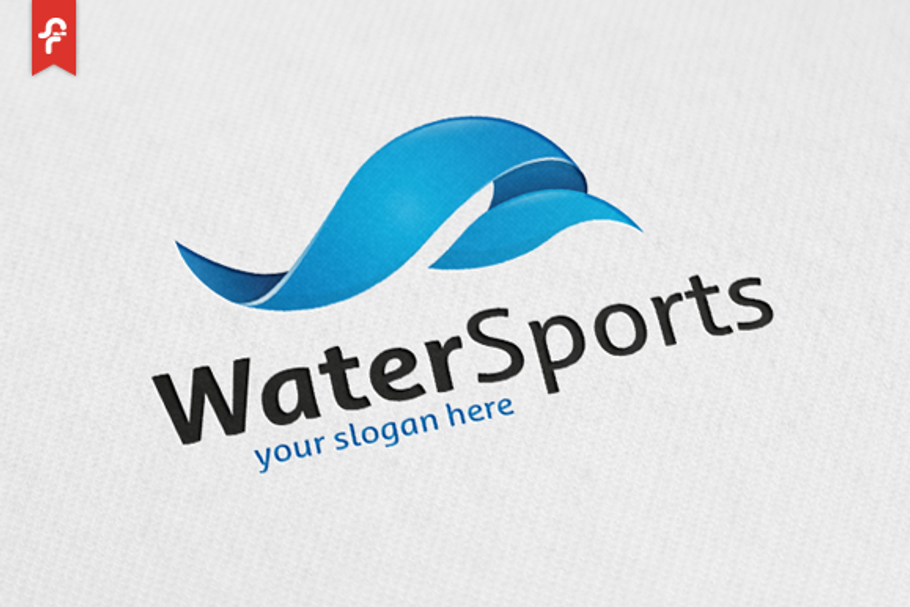 Water Sports Logo in Logo Templates - product preview 8