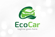 Eco Car Logo Template