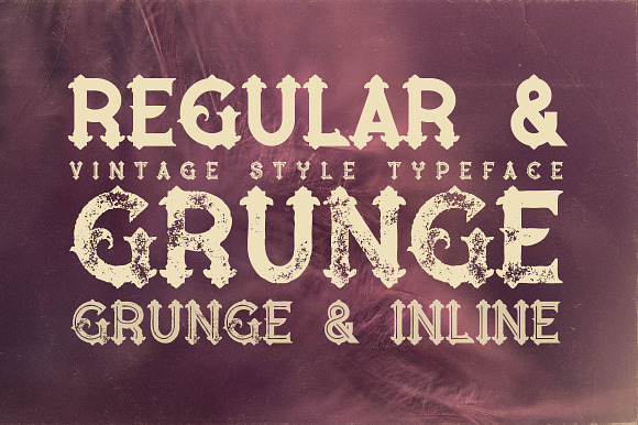 Blue North - Vintage Style Font in Display Fonts - product preview 1