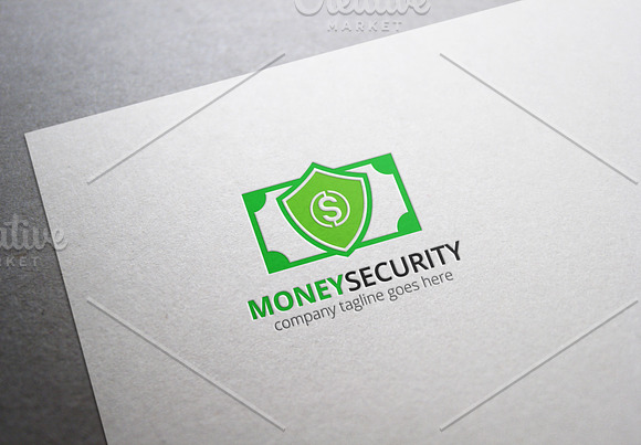 Money Security Logo in Logo Templates - product preview 2