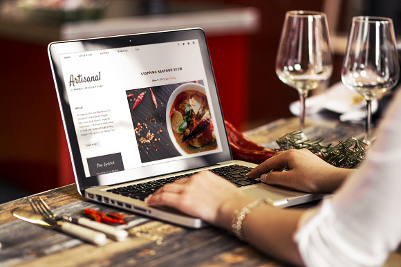 Artisanal - Genesis food blog theme in WordPress Minimal Themes - product preview 3