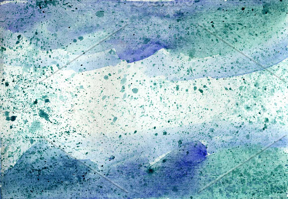 Water watercolor background in Textures - product preview 1