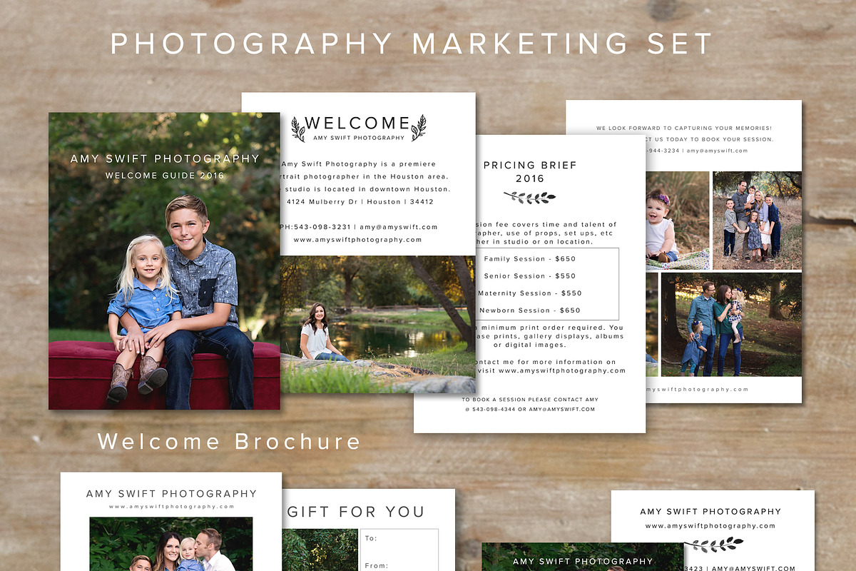 Photography Marketing Set in Templates - product preview 8