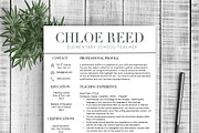 Resume & Cover Letter - Chloe 