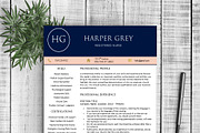 Resume Template - Harper G