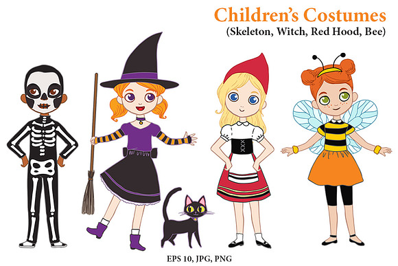Children's Costumes for party! in Objects - product preview 1