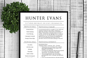 Resume & Cover Letter - Hunter