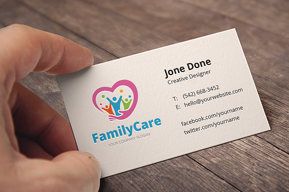 Family Care in Logo Templates - product preview 1