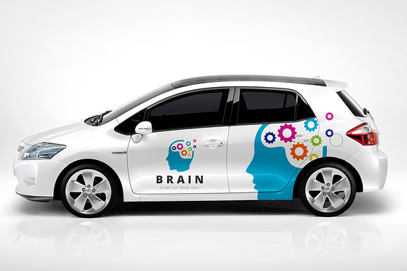Brain logo in Logo Templates - product preview 1