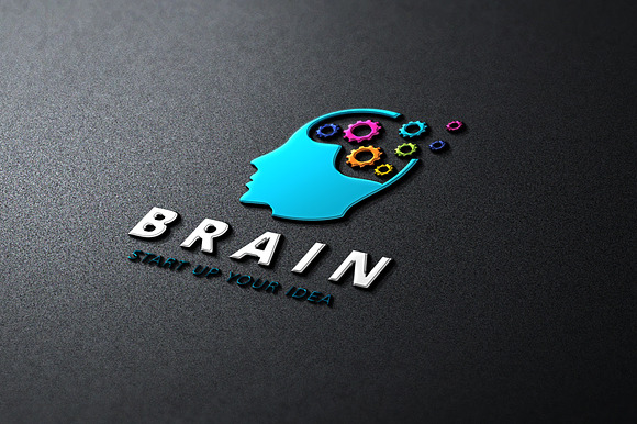 Brain logo in Logo Templates - product preview 2