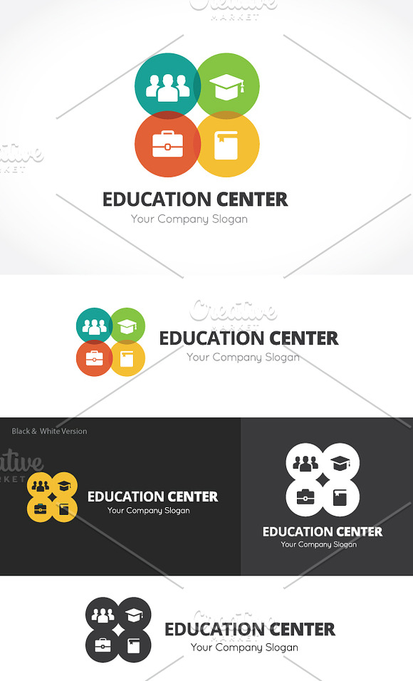 Education Logo in Logo Templates - product preview 2