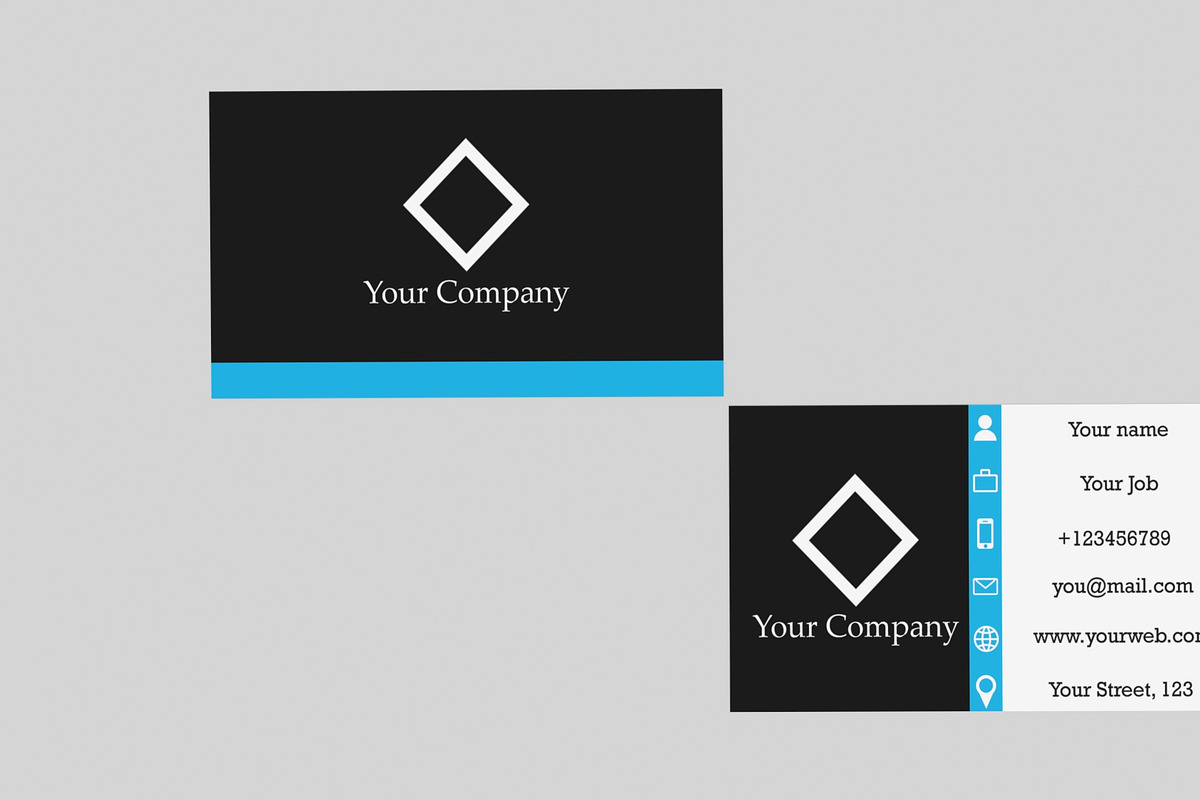 Strittbs Business Card Template in Business Card Templates - product preview 8