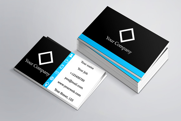 Strittbs Business Card Template in Business Card Templates - product preview 1
