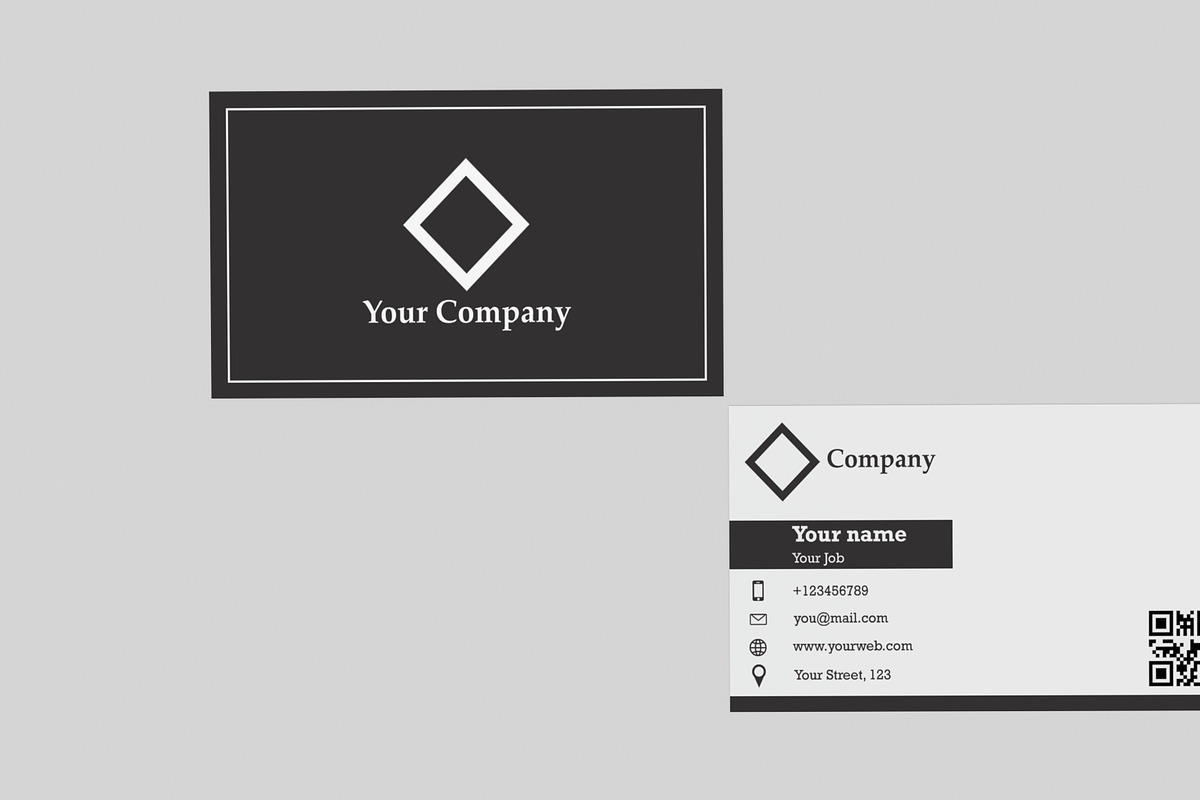 Squbrbc Business Card Template in Business Card Templates - product preview 8