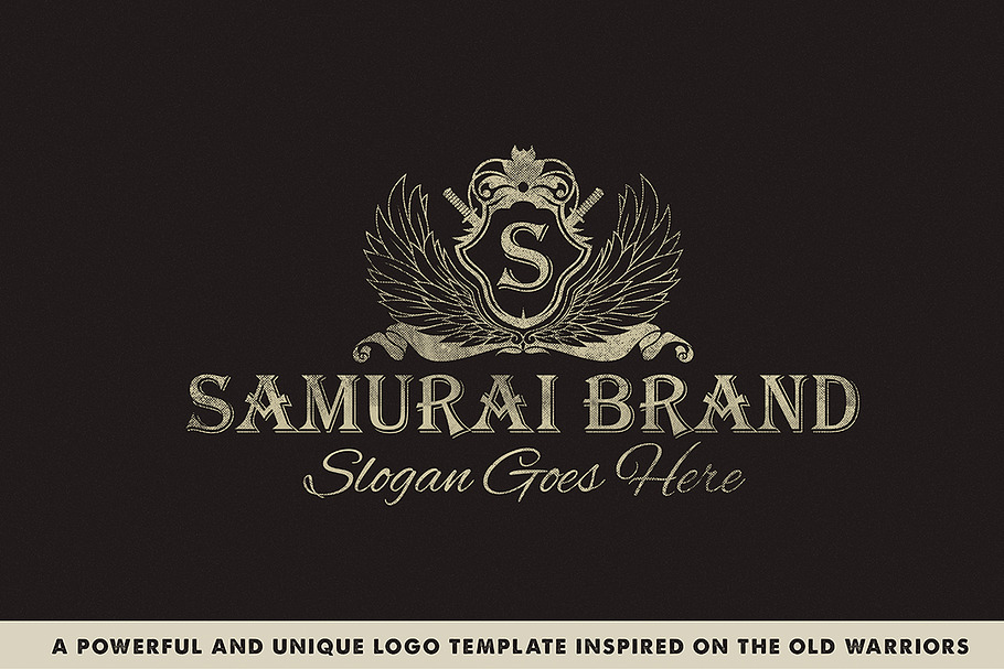 Samurai Brand Logo in Logo Templates - product preview 8