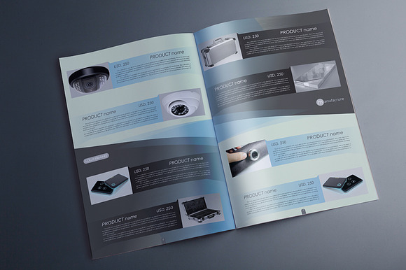 Indesign Multipurpose Catalog Silver in Brochure Templates - product preview 4